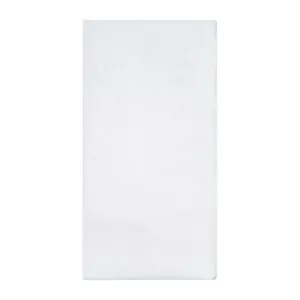 Serviette BASIC 40x40 3c. 1/8 blanche (00L)
